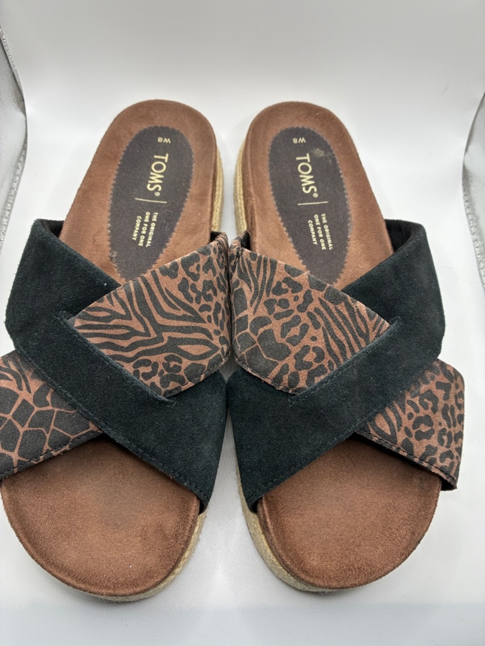 TOMS Paloma Animal Print Sandals